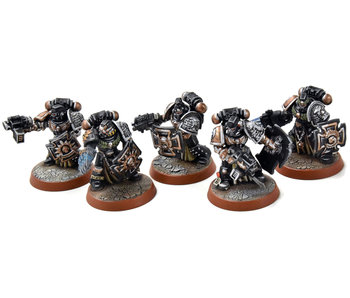 SPACE MARINES 5 Veterans #10 PRO PAINTED Warhammer 40K