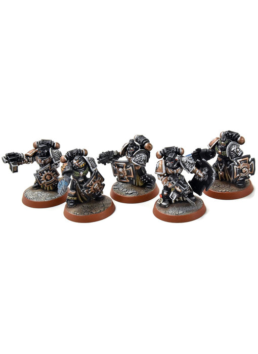 SPACE MARINES 5 Veterans #10 PRO PAINTED Warhammer 40K