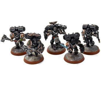 SPACE MARINES 5 Vanguard Assault Squad Marines #1 PRO PAINTED  40K