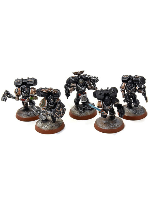 SPACE MARINES 5 Vanguard Assault Squad Marines #1 PRO PAINTED  40K