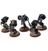 Games Workshop SPACE MARINES 5 Vanguard Assault Squad Marines #1 PRO PAINTED  40K