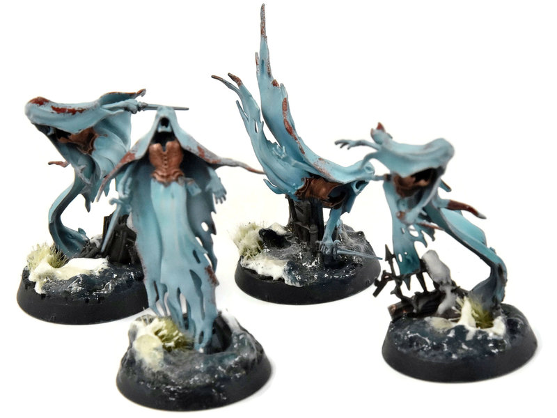 Games Workshop NIGHTHAUNT 4 Myrmourn Banshees #1 PRO PAINTED Sigmar