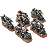 Games Workshop SPACE MARINES 5 Bikers #1 PRO PAINTED Warhammer 40K