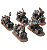 Games Workshop SPACE MARINES 5 Bikers #1 PRO PAINTED Warhammer 40K
