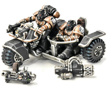 SPACE MARINES Attack Bike #2 PRO PAINTED Warhammer 40K