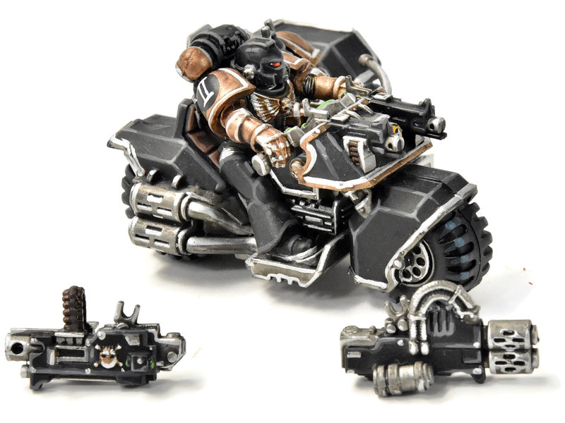 Games Workshop SPACE MARINES Attack Bike #2 PRO PAINTED Warhammer 40K