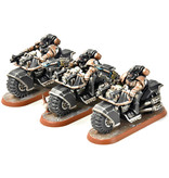 Games Workshop SPACE MARINES 3 Bikers #1 PRO PAINTED Warhammer 40K