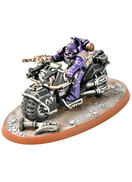 SPACE MARINES Librariran on Bike #4 PRO PAINTED Warhammer 40K
