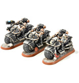 Games Workshop SPACE MARINES 3 Bikers #3 PRO PAINTED Warhammer 40K
