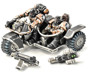 SPACE MARINES Attack Bike #1 PRO PAINTED Warhammer 40K