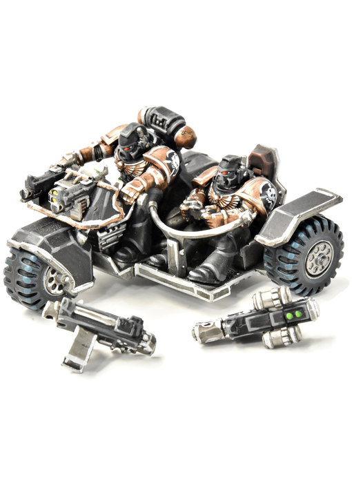 SPACE MARINES Attack Bike #1 PRO PAINTED Warhammer 40K