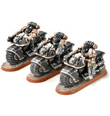 Games Workshop SPACE MARINES 3 Bikers #2 PRO PAINTED Warhammer 40K