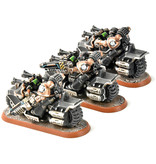 Games Workshop SPACE MARINES 3 Bikers #2 PRO PAINTED Warhammer 40K