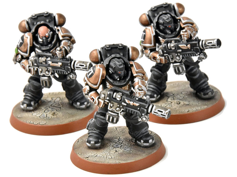Games Workshop SPACE MARINES 3 Eradicators #3 PRO PAINTED Warhammer 40K