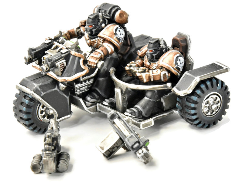 Games Workshop SPACE MARINES Attack Bike #3 PRO PAINTED Warhammer 40K