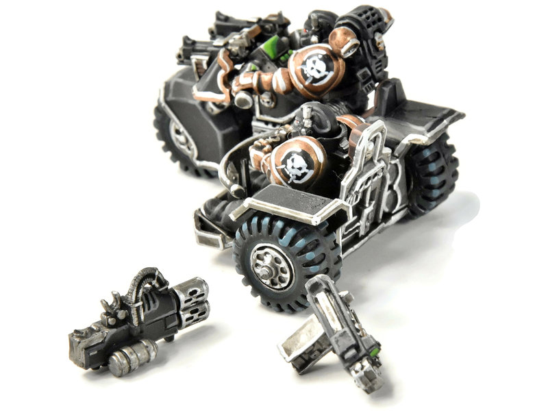 Games Workshop SPACE MARINES Attack Bike #3 PRO PAINTED Warhammer 40K
