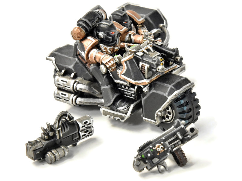 Games Workshop SPACE MARINES Attack Bike #3 PRO PAINTED Warhammer 40K