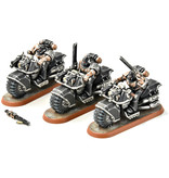 Games Workshop SPACE MARINES 3 Bikers #4 PRO PAINTED Warhammer 40K