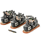 Games Workshop SPACE MARINES 3 Bikers #4 PRO PAINTED Warhammer 40K