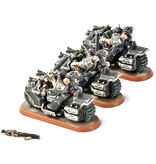 Games Workshop SPACE MARINES 3 Bikers #4 PRO PAINTED Warhammer 40K