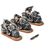Games Workshop SPACE MARINES 3 Bikers #4 PRO PAINTED Warhammer 40K