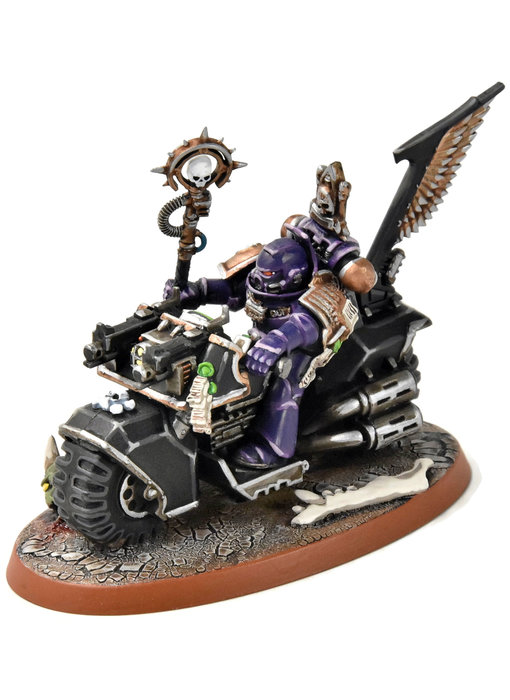 SPACE MARINES Librariran on Bike #1 PRO PAINTED Warhammer 40K