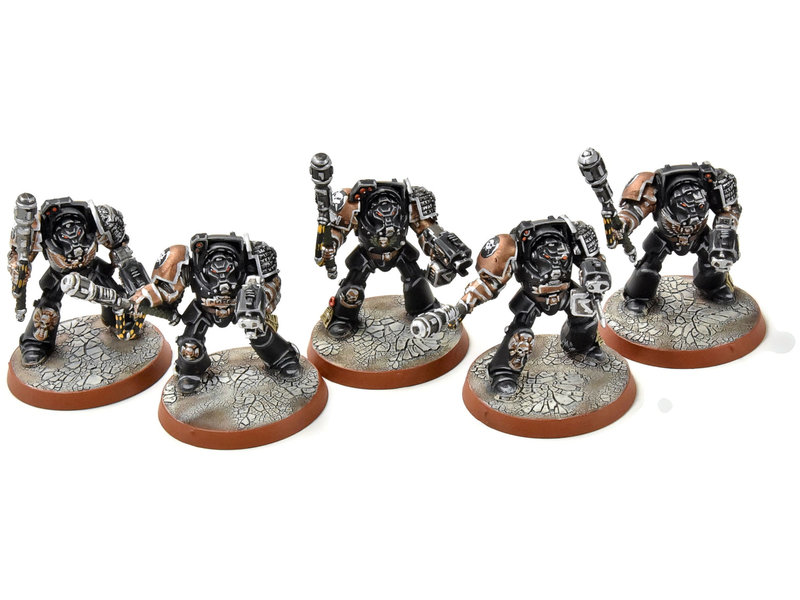 Games Workshop SPACE MARINES 5 Terminators #1 PRO PAINTED Warhammer 40K