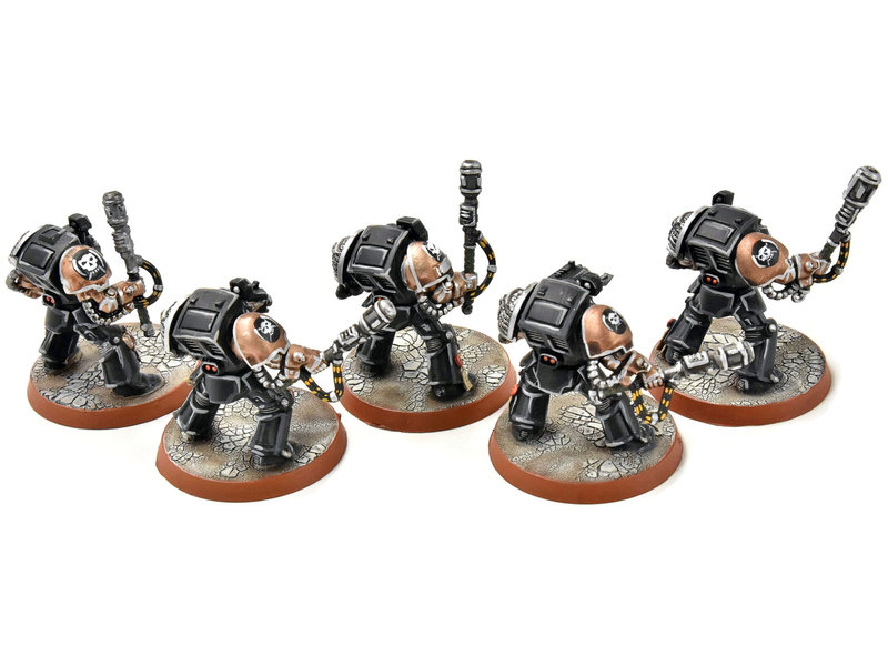 Games Workshop SPACE MARINES 5 Terminators #1 PRO PAINTED Warhammer 40K