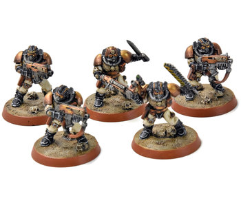 SPACE MARINES 5 Scouts Converted #1 PRO PAINTED Warhammer 40K