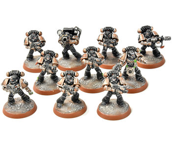 SPACE MARINES 10 Tactical Squad #2 PRO PAINTED Warhammer 40K