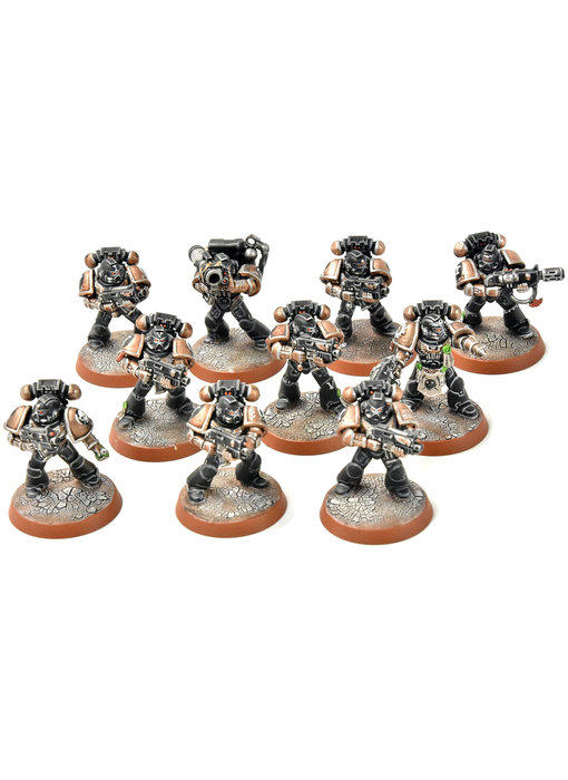 SPACE MARINES 10 Tactical Squad #2 PRO PAINTED Warhammer 40K