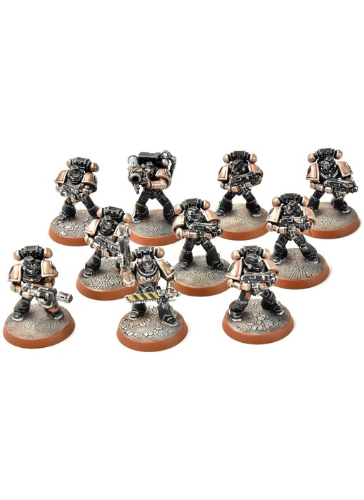 SPACE MARINES 10 Tactical Marine #1 PRO PAINTED Warhammer 40K