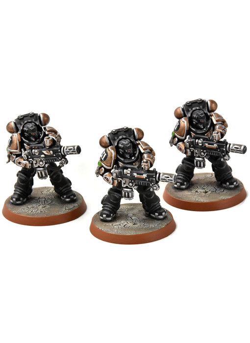 SPACE MARINES 3 Eradicators #6 PRO PAINTED Warhammer 40K