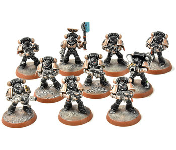 SPACE MARINES 10 Tactical Squad #3 PRO PAINTED Warhammer 40K