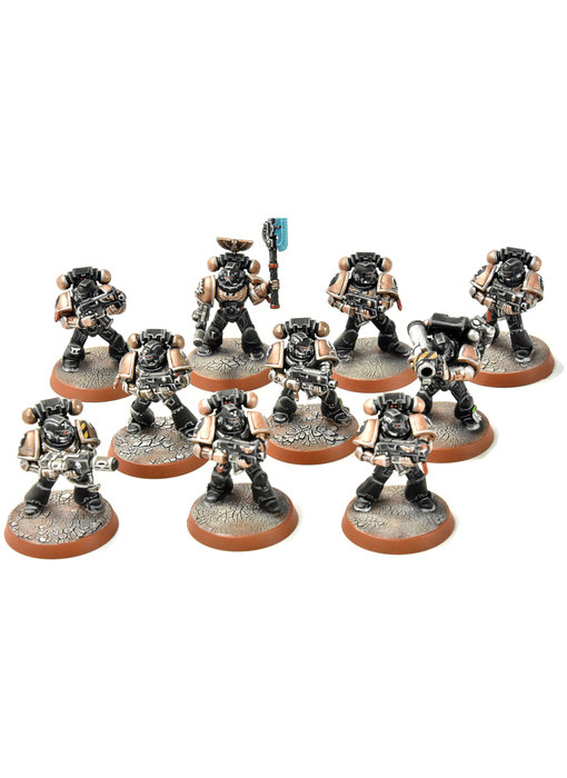 SPACE MARINES 10 Tactical Squad #3 PRO PAINTED Warhammer 40K