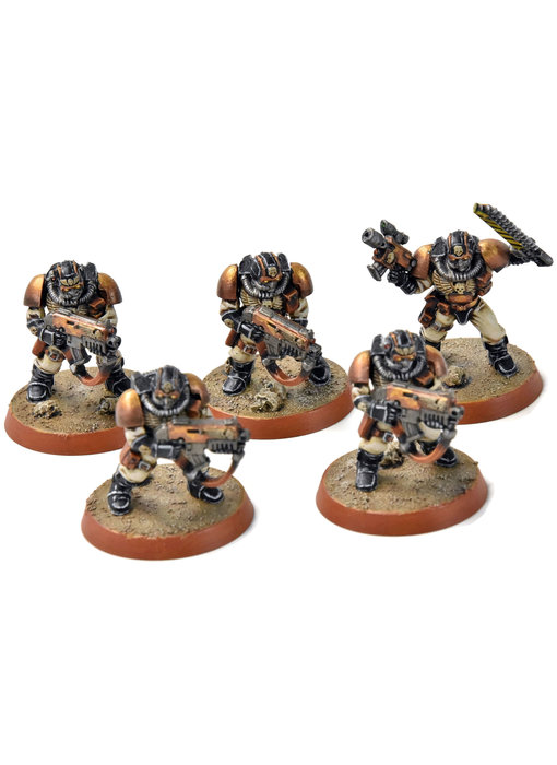 SPACE MARINES 5 Scouts Converted #3 PRO PAINTED Warhammer 40K