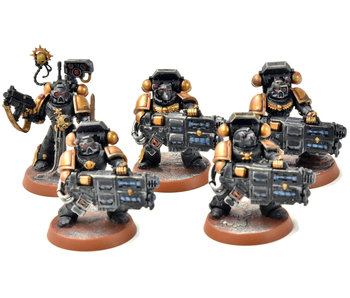 SPACE MARINES 5 Devastators #1 PRO PAINTED 40K Devastator squad