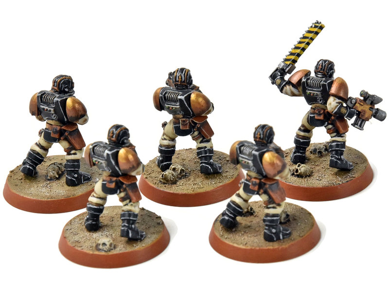 Games Workshop SPACE MARINES 5 Scouts Converted #4 PRO PAINTED Warhammer 40K