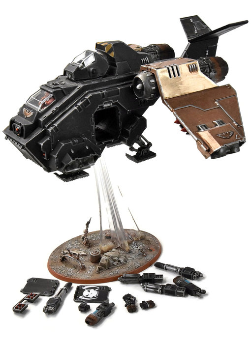 SPACE MARINES Stormraven Gunship #1 PRO PAINTED Warhammer 40K