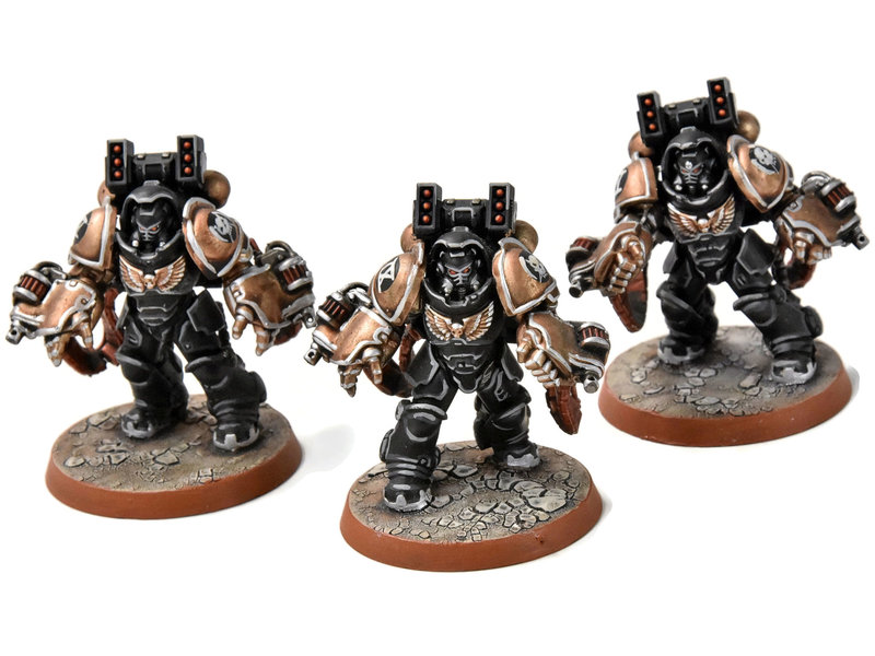 Games Workshop SPACE MARINES 3 Aggressors #1 PRO PAINTED Warhammer 40K