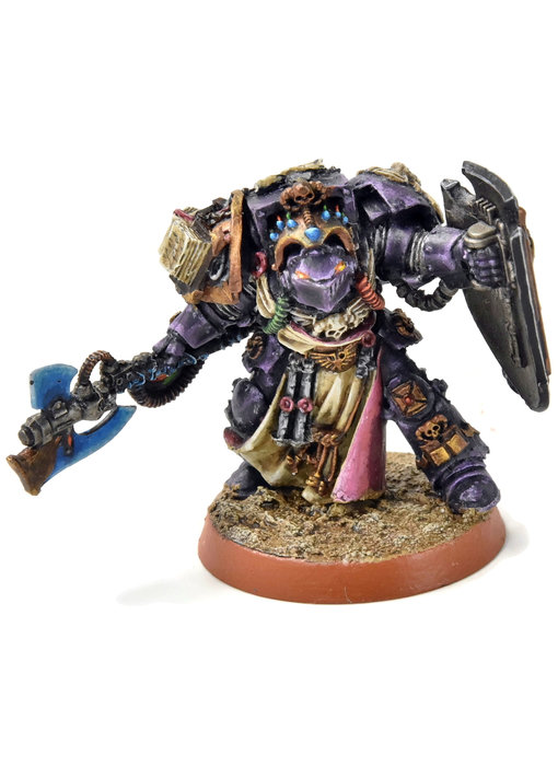 SPACE MARINES Librarian in Terminator Armour #1 PRO PAINTED FINECAST 40K