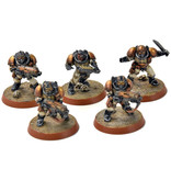 Games Workshop SPACE MARINES 5 Scouts #3 missing one hand PRO PAINTED Warhammer 40K