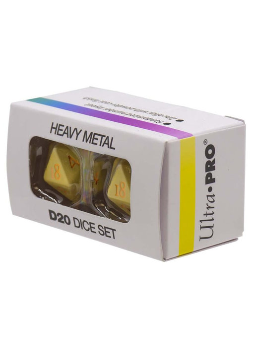 Ultra Pro Dice Heavy Metal Vivid Yellow