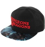 Bioworld Dungeons And Dragons - Red Logo Acrylic Snapback