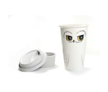 Harry Potter - Ceramic Travel Mugs - Hedwig