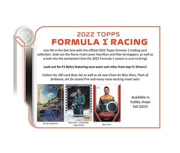 Topps Formula 1 2022 Hobby Box F1