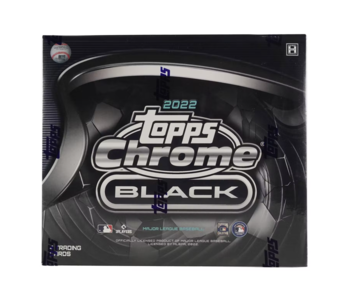 Topps Chrome Black Baseball Hobby Box