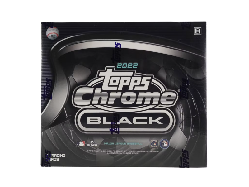 Topps Topps Chrome Black Baseball Hobby Box