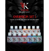 Kimera Kimera Kolors – Pure Pigment Acrylics - Colors of Nature Expansion set 1