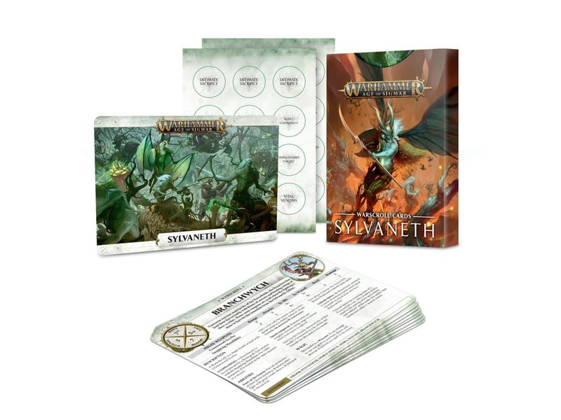 Games Workshop Sylvaneth Warscoll Cards